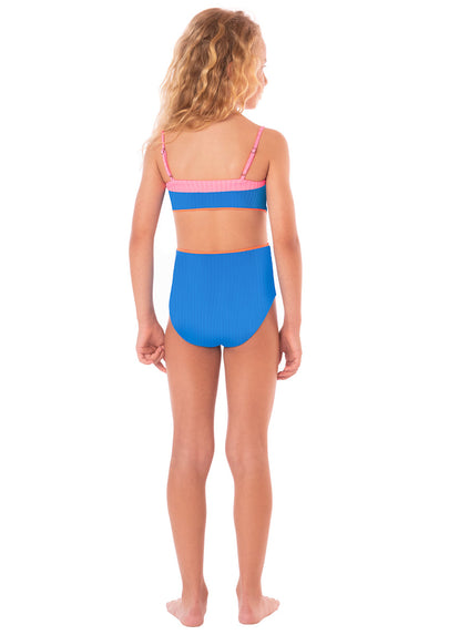  Foto de Ocean Blue Phi Phi One Piece Girls by Maaji - Vestidos De Baño Para Niñas - Niñas