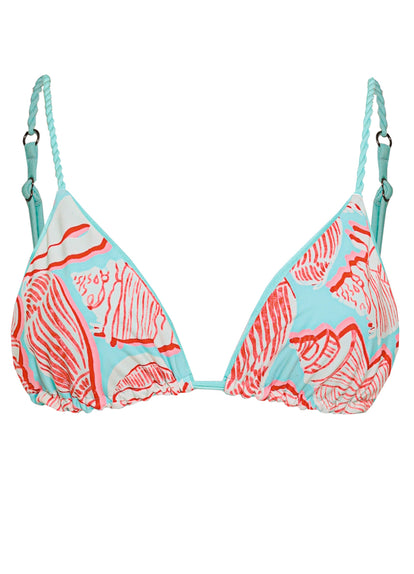  Maaji Blue Heaven Upbraid Sliding Triangle Bikini Top