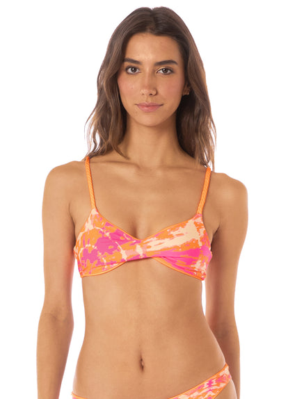  Maaji Tangerine Dream Temis Classic Bralette Bikini Top