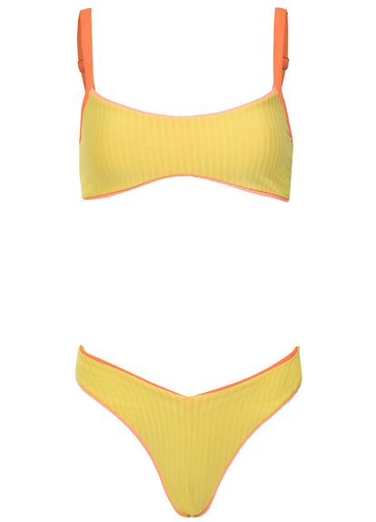  Foto de Watermelon Daiquiri Léa Sporty Bralette Bikini Top by Maaji - Panties - Vestidos de Baño