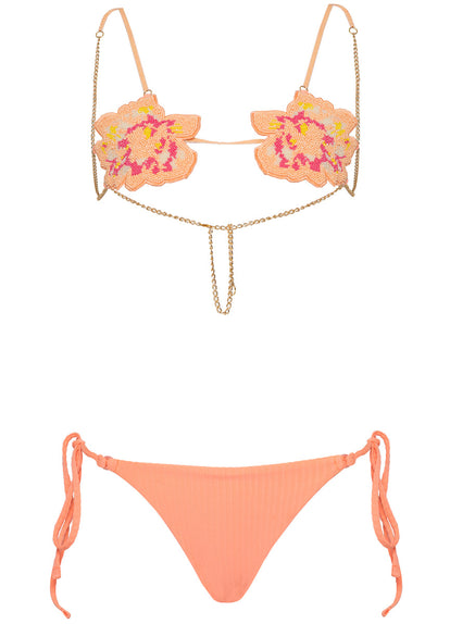  Foto de Watermelon Daiquiri Balmily Sliding Triangle Bikini Top by Maaji - Tops - Vestidos de Baño