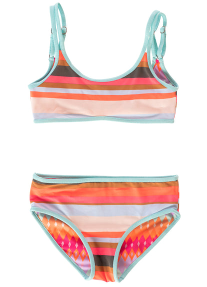  Maaji Pink Prism Lirim Girls Bikini Set
