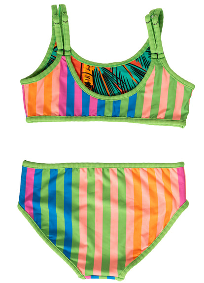  Foto de Striped Mule Lirim Girls Bikini Set by Maaji - Vestidos De Baño Para Niñas - Niñas