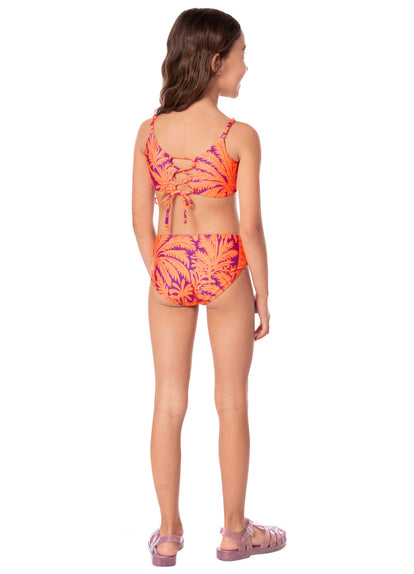 Thumbnail - Maaji Flamingo Palm Juliet Girls Bikini Set  - 6