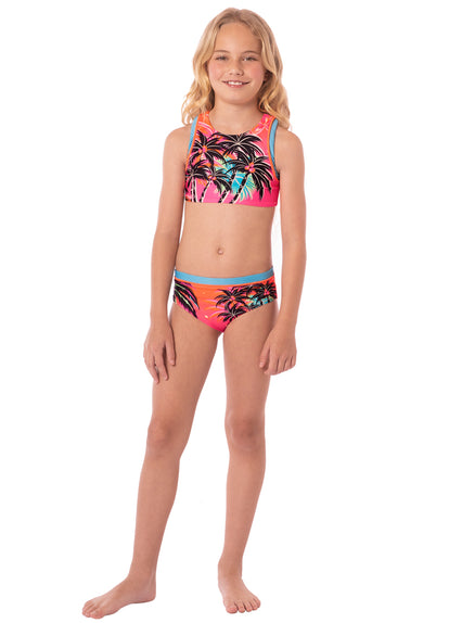  Maaji Electric Sunrise Maddy Girls Bikini Set