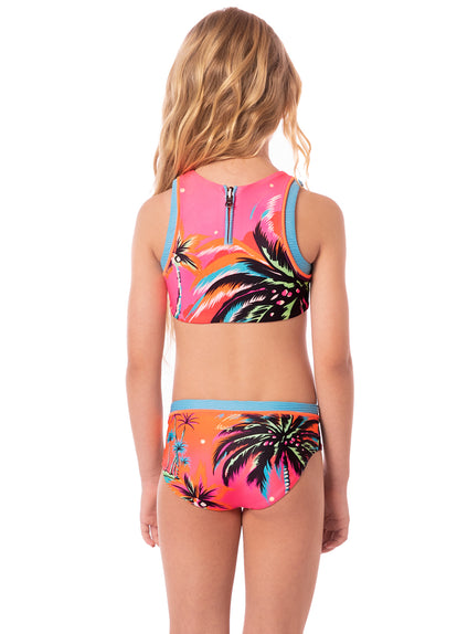  Maaji Electric Sunrise Maddy Girls Bikini Set