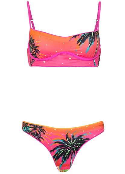 Thumbnail - Foto de Poppy Pink Shore Unmolded Underwire Bikini Top by Maaji - Panties - Vestidos de Baño - 7