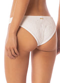 Maaji White Whisper Iconic  Low Rise Thin Side Bikini Bottom
