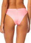 Maaji Taffy Pink Iconic Low Rise Thin Side Bikini Bottom