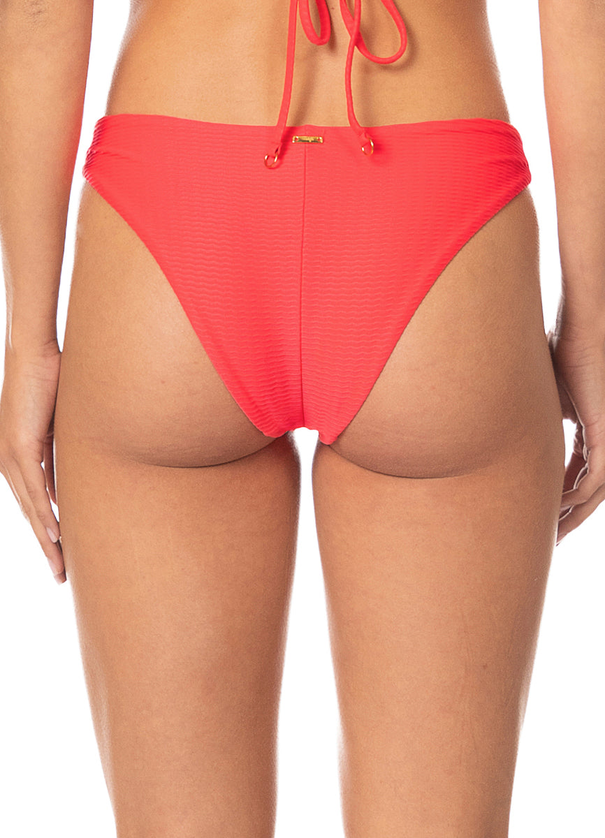 Foto de Sunset Punch Iconic Low Rise Thin Side  Bikini Bottom by Maaji - Panties - Vestidos de Baño