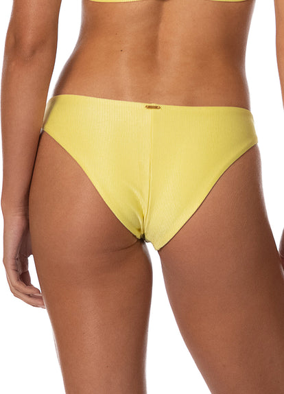  Foto de Golden Ray Iconic Low Rise Thin Side Bikini Bottom by Maaji - Panties - Vestidos de Baño