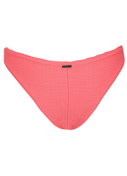  Maaji Coral Ripple Iconic Low Rise Thin Side Bikini Bottom