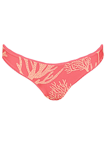  Maaji Coral Ripple Iconic Low Rise Thin Side Bikini Bottom