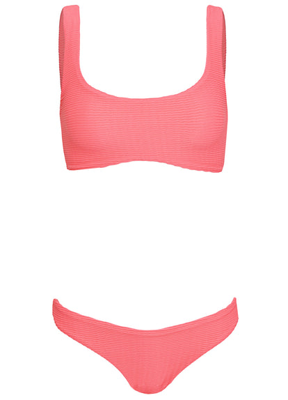 Thumbnail - Maaji Coral Ripple Iconic Low Rise Thin Side Bikini Bottom - 15