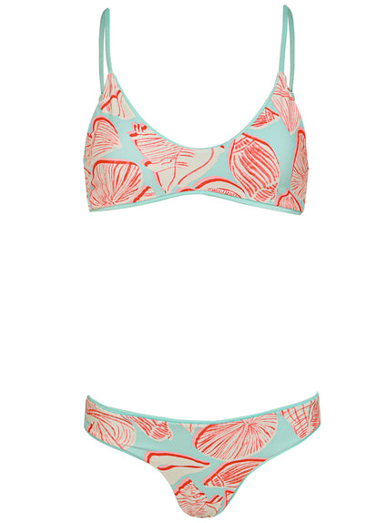  Maaji Blue Heaven Iconic Low Rise Thin Side Bikini Bottom