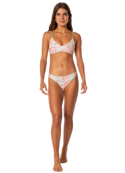  Maaji Blue Heaven Iconic Low Rise Thin Side Bikini Bottom