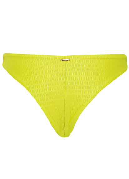 Thumbnail - Maaji Lime Green Iconic Low Rise Thin Side Bikini Bottom - 9