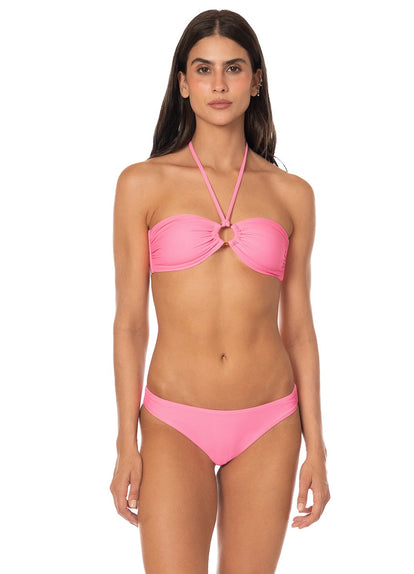  Foto de Pink Iconic Low Rise Thin Side  Bikini Bottom by Maaji - Panties - Vestidos de Baño