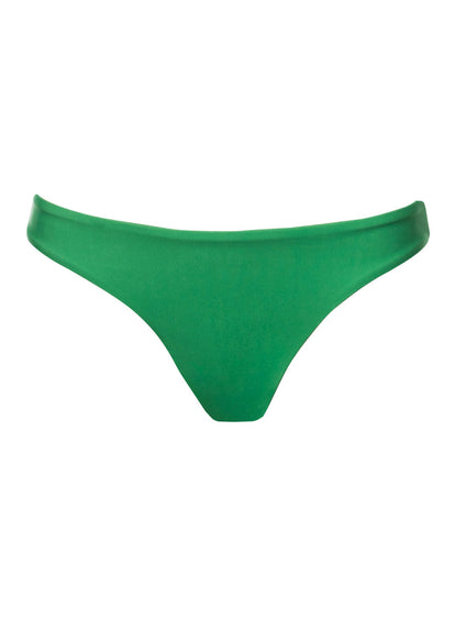 Thumbnail - Foto de Green Iconic Low Rise Thin Side  Bikini Bottom by Maaji - Panties - Vestidos de Baño - 8