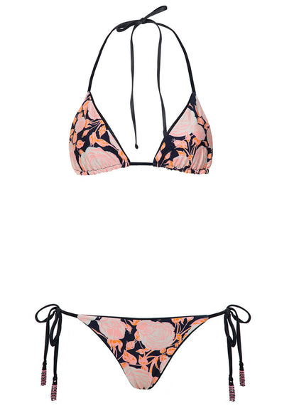  Foto de Onyx Black Balmy Sliding Triangle Bikini Top by Maaji - Panties - Vestidos de Baño