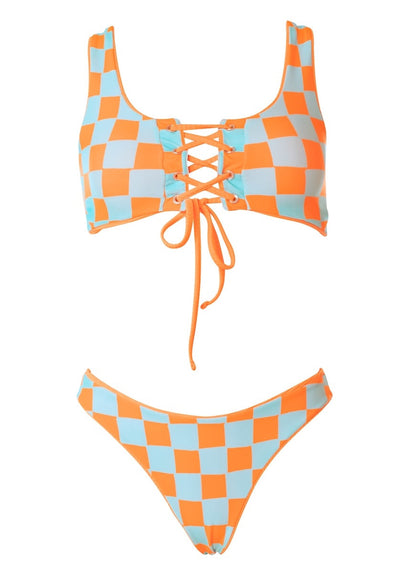 Thumbnail - Foto de Solar Reverie Dazzle Lace Up Bralette Bikini Top by Maaji - Tops - Vestidos de Baño - 9