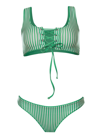  Foto de Green Dazzle Classic Bralette Bikini Top by Maaji - Tops - Vestidos de Baño