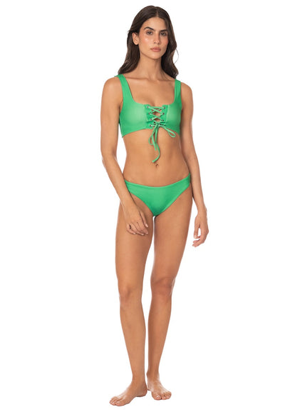 Thumbnail - Foto de Green Dazzle Classic Bralette Bikini Top by Maaji - Tops - Vestidos de Baño - 7