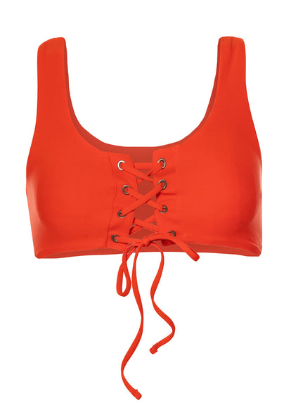 Thumbnail - Foto de Red Dazzle Classic Bralette Bikini Top by Maaji - Tops - Vestidos de Baño - 8