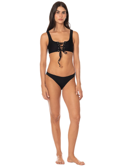 Thumbnail - Foto de Black Dazzle Classic Bralette Bikini Top by Maaji - Tops - Vestidos de Baño - 7