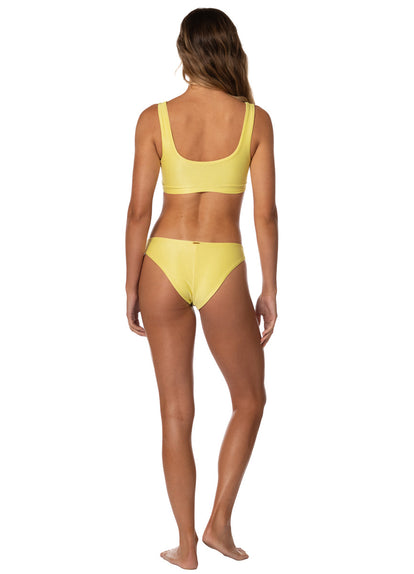 Thumbnail - Foto de Golden Ray Dazzle Lace Up Bralette Bikini Top by Maaji - Tops - Vestidos de Baño - 6