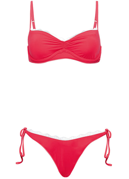  Maaji Cherry Crush Karl  Unmolded Underwire Bikini Top