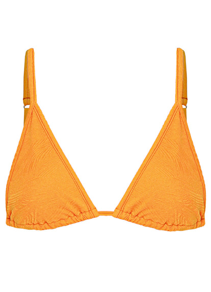  Maaji Zesty Orange Ginger Sliding Triangle Bikini Top