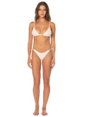 Maaji Lace Whisper Dreamscape Low Rise Tie Side  Bikini Bottom