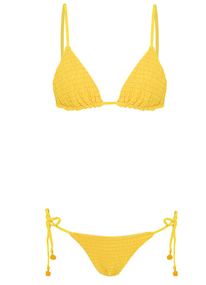  Maaji Sunburst Sunflash Low Rise Tie Side Bikini Bottom