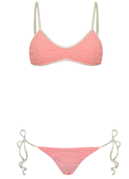  Maaji Reef Texture Sunflash Low Rise Tie Side Bikini Bottom