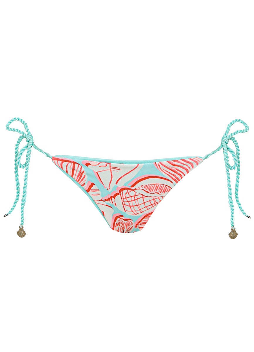 Maaji Blue Heaven Sunflash Low Rise Tie Side Bikini Bottom