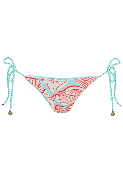 Thumbnail - Maaji Blue Heaven Sunflash Low Rise Tie Side Bikini Bottom - 14