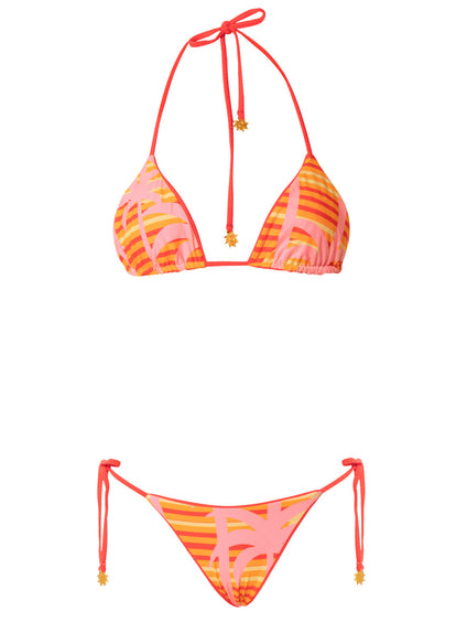  Foto de Sunset Punch Sunflash Low Rise Tie Side  Bikini Bottom by Maaji - Panties - Vestidos de Baño