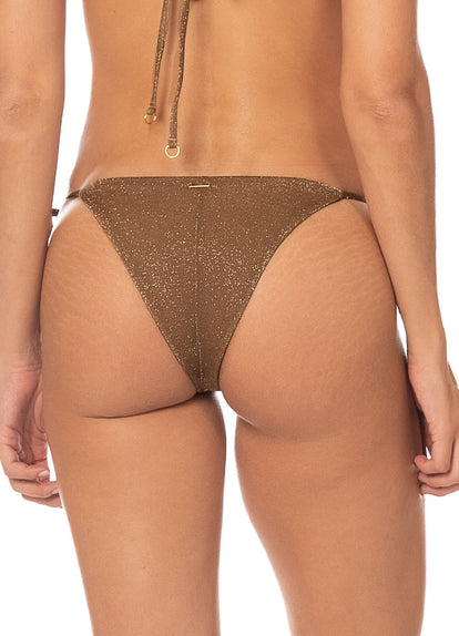  Foto de Marigold Shine Sunflash Low Rise Tie Side  Bikini Bottom by Maaji - Panties - Vestidos de Baño
