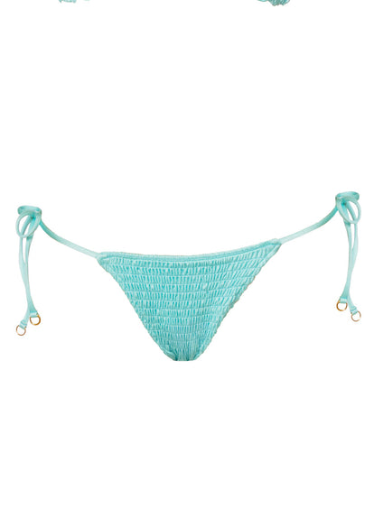  Foto de Indigo Veil Sunflash Low Rise Tie Side Bikini Bottom by Maaji - Panties - Vestidos de Baño