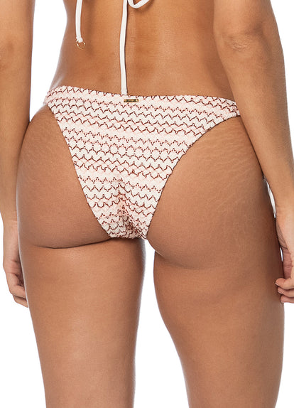  Foto de Sandstone Light Sunflash Low Rise Tie Side Bikini Bottom by Maaji - Panties - Vestidos de Baño