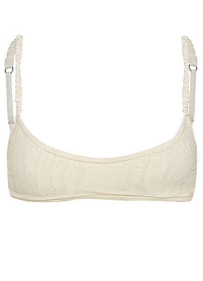 Thumbnail - Maaji Crystal Pearl Flourish Classic Bralette Bikini Top - 12