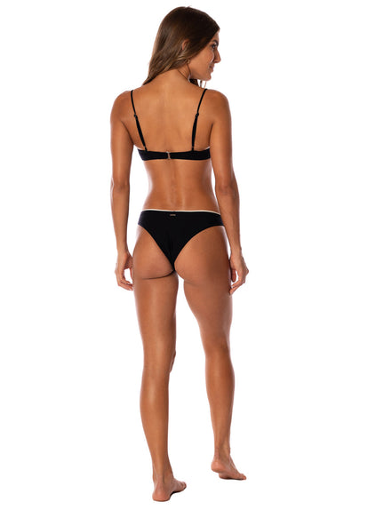 Thumbnail - Maaji Midnight Black Amatista Unmolded Underwire Bikini Top - 8