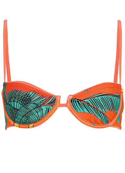 Thumbnail - Maaji Juicy Orange Amatista Unmolded Underwire Bikini Top - 11