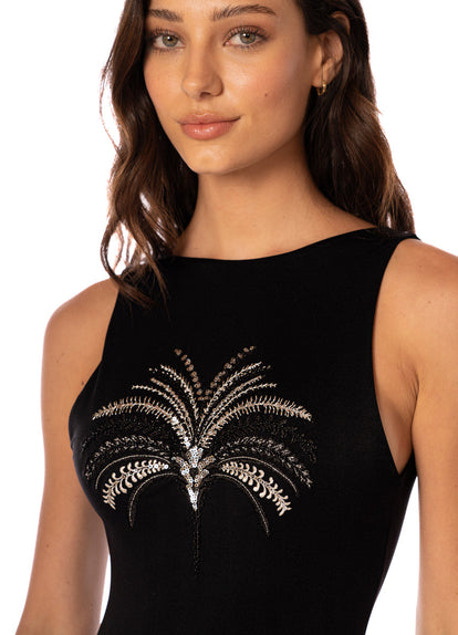 Thumbnail - Maaji Midnigh Palm Atenea Cheeky Cut Classic One Piece - 3