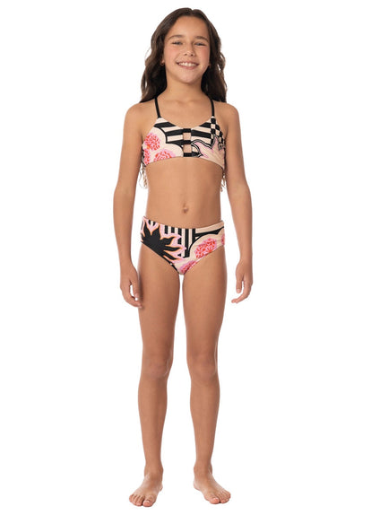  Foto de Botanic Whisper Wailea Girls Bikini Set by Maaji - Vestidos De Baño Para Niñas - Niñas