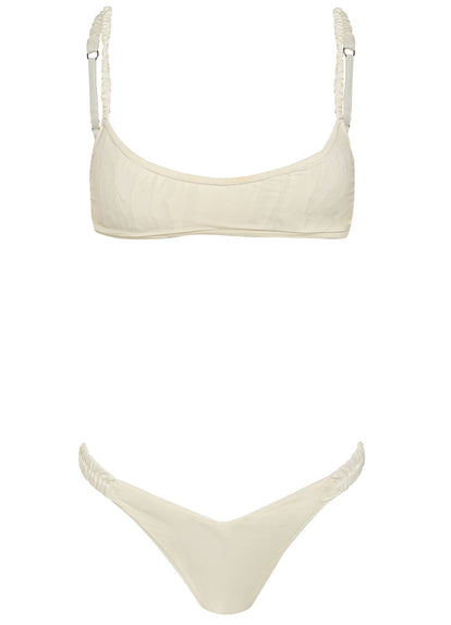 Thumbnail - Maaji Crystal Pearl Waikiki Regular Rise Double V Bikini Bottom - 12