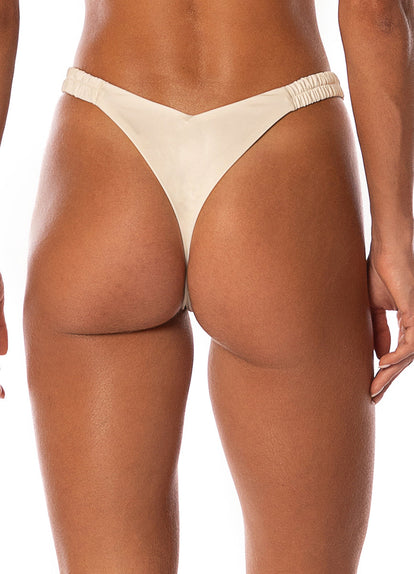  Maaji Crystal Pearl Waikiki Regular Rise Double V Bikini Bottom