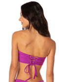 Maaji Sunset Palm Artemis Strapless Bandeau Bikini Top