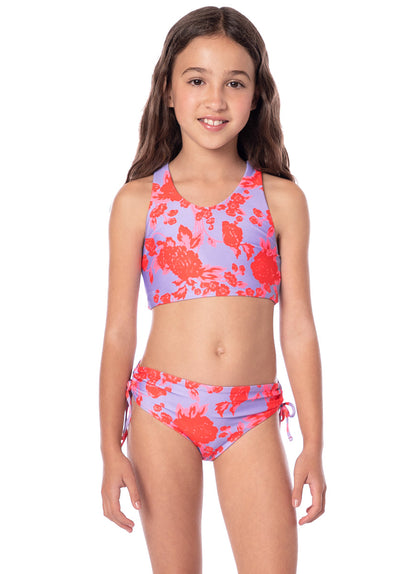  Foto de Lavender Dream Strawberry Girls Bikini Set by Maaji - Vestidos De Baño Para Niñas - Niñas